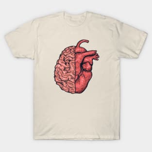 HEART VS BRAIN T-Shirt